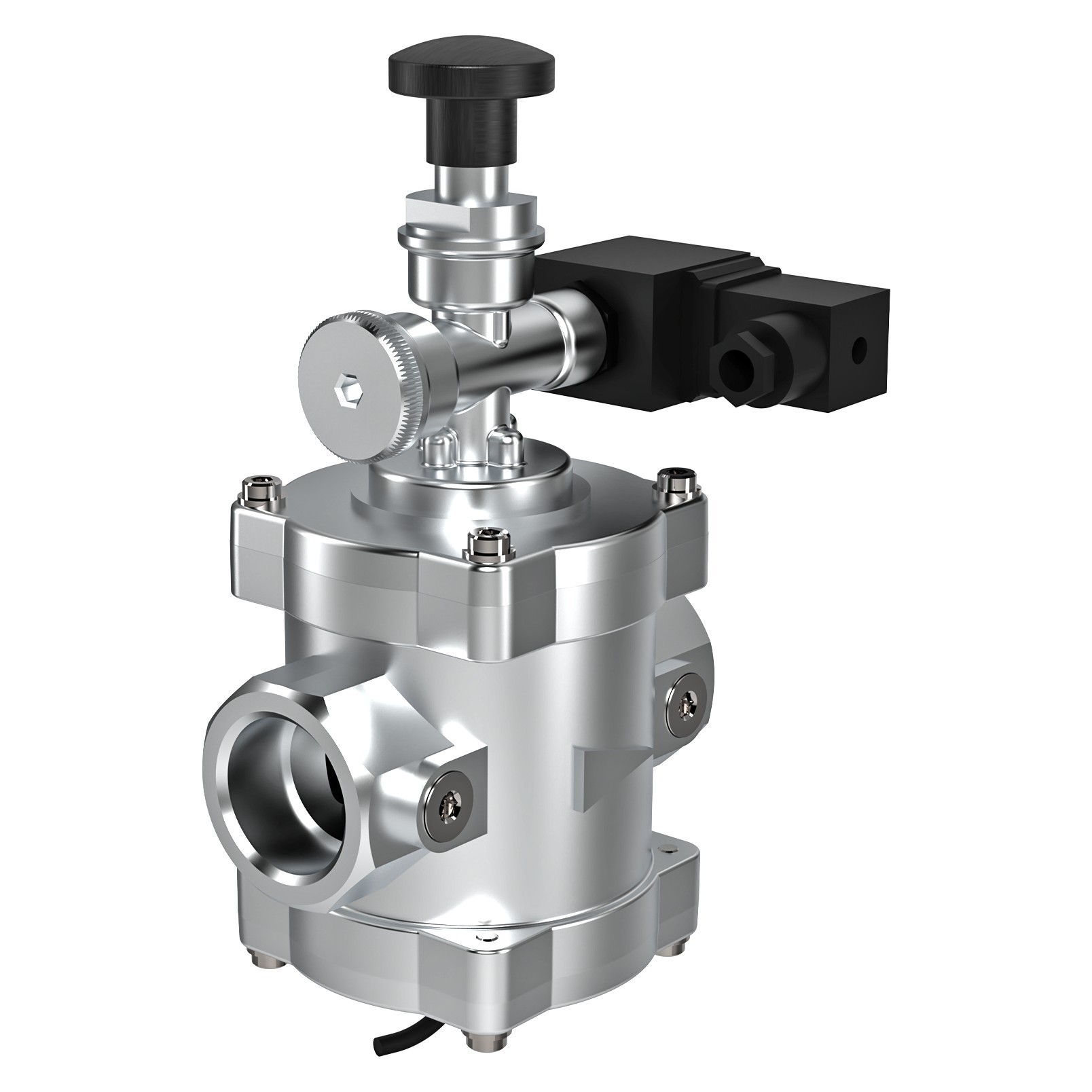 ВН1 1/4Рм-6П, алюминий, муфт., =24 В, У3.1